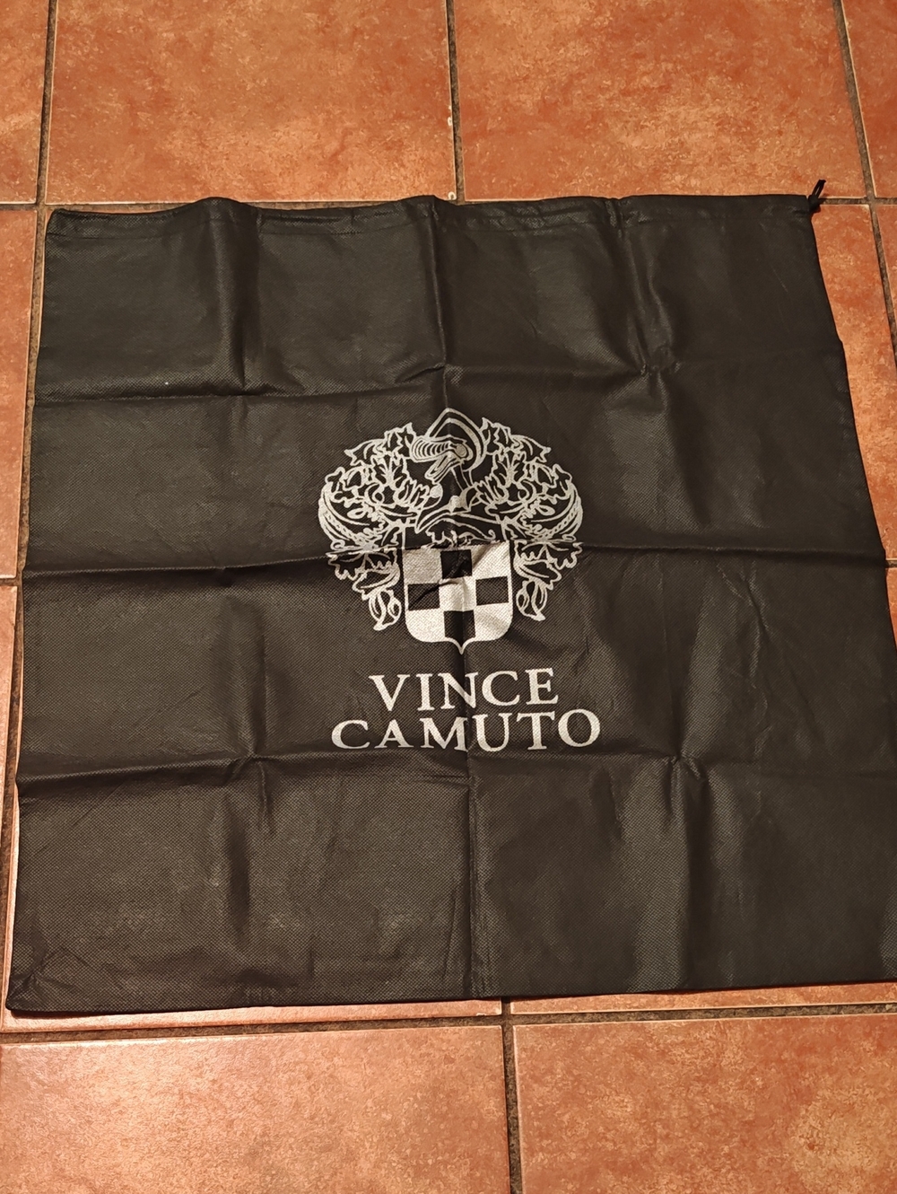 Vince Camuto Black Logo Dust Bag